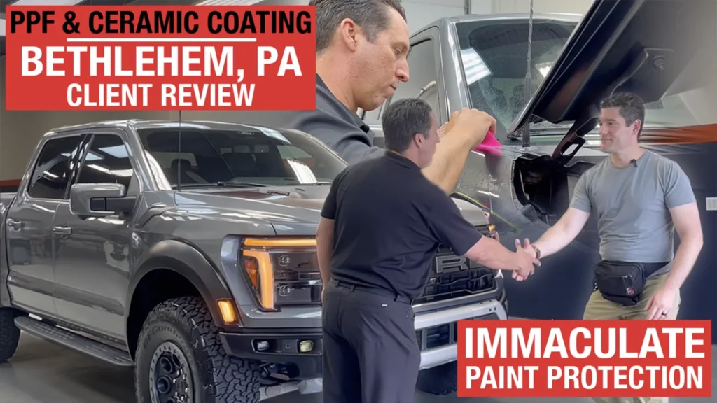 Video: Client review of Ford Raptor PPF and ceramic coating investment highlighting invisible edges